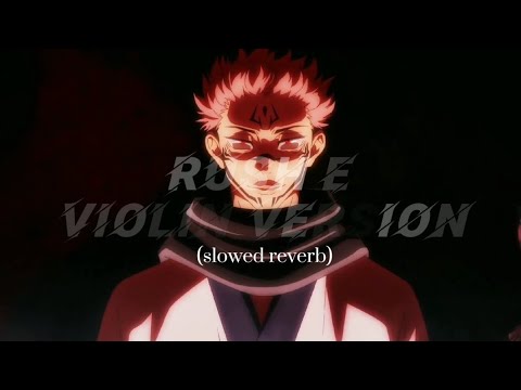 Rush E - violin version (slowed reverb)