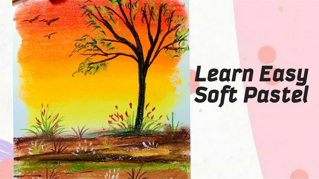 Create beautiful blended art using soft pastels - Gathered