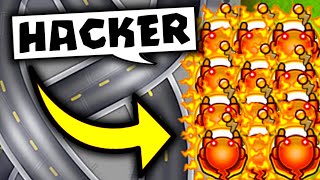 So I faced an *Infinite Money* HACKER in Bloons TD Battles...