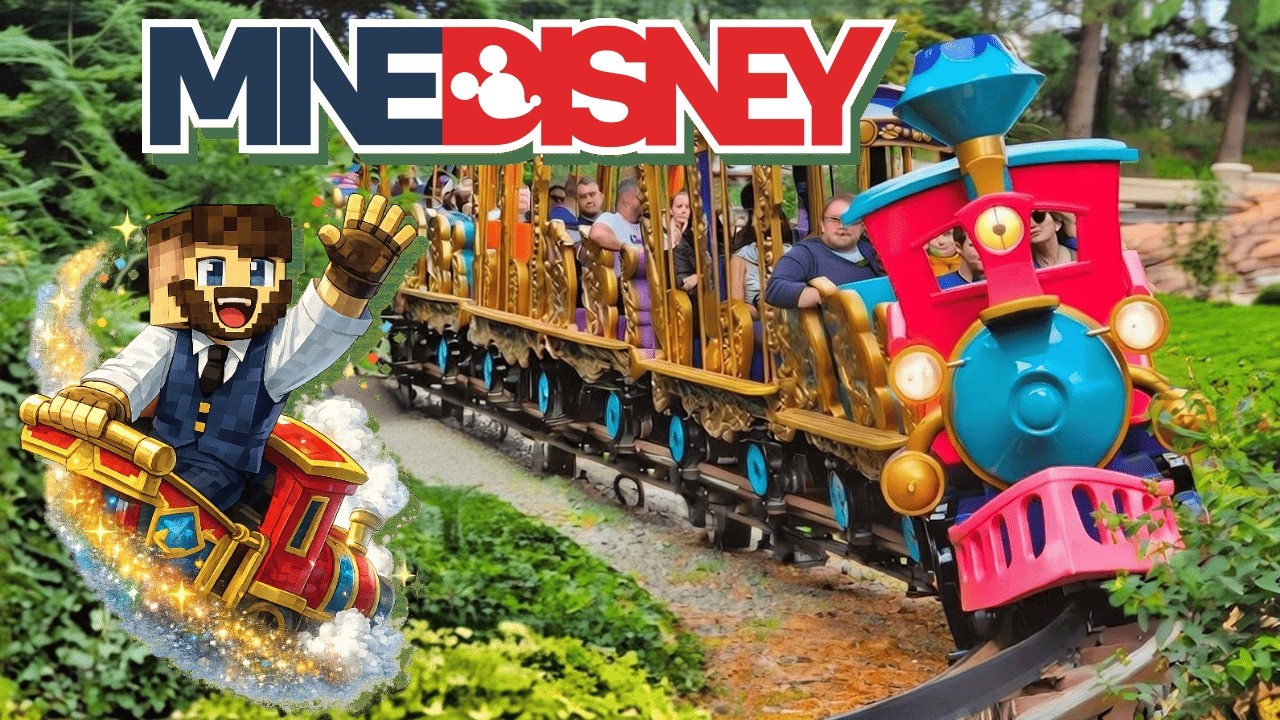 Casey Jr. - The Little Circus Train 🎪🚂 | A Whimsical Family Ride in Minecraft – Minedisney