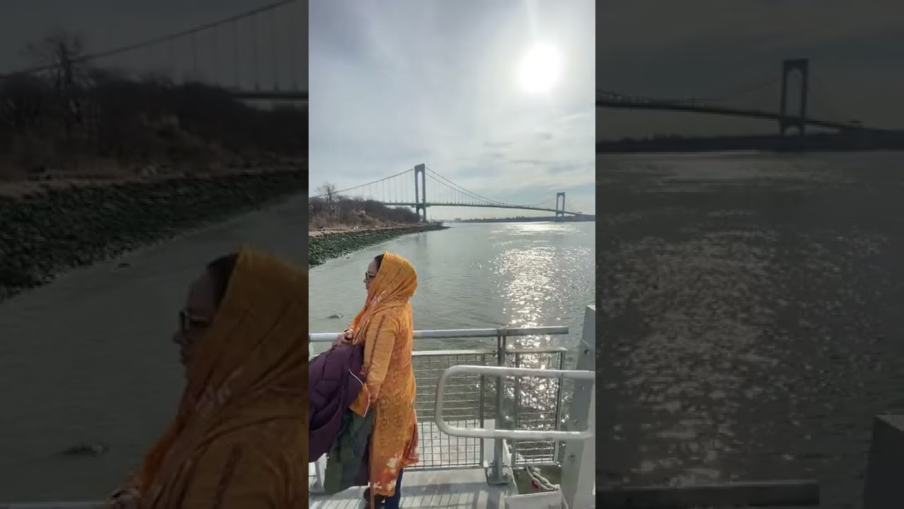 NYC Ferry from Ferry Point Park- Bronx, NY
