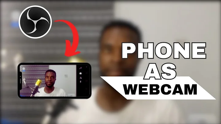 How to Use Your Phone as Webcam or Camera in OBS Studio - Iriun Webcam Tutorial