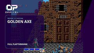 Golden Axe 4K No Commentary Full Playthrough