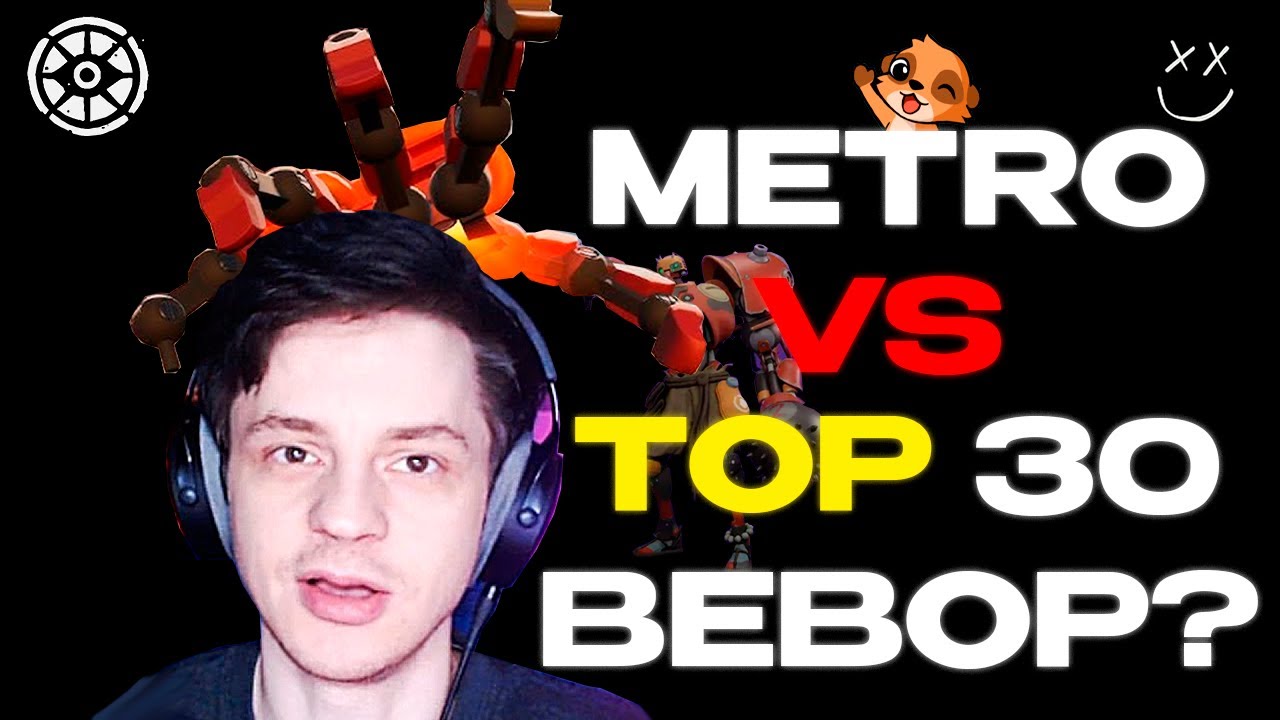 EVEN THIS STREAMER CANT STAND AGAINST MY BEBOP IN DEADLOCK