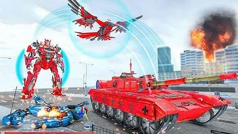Tank robot car games - Multi Robot transformation