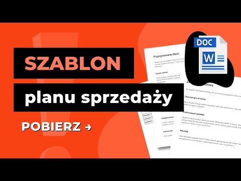 Wideo: Jak realizujesz plan sprzedaży?