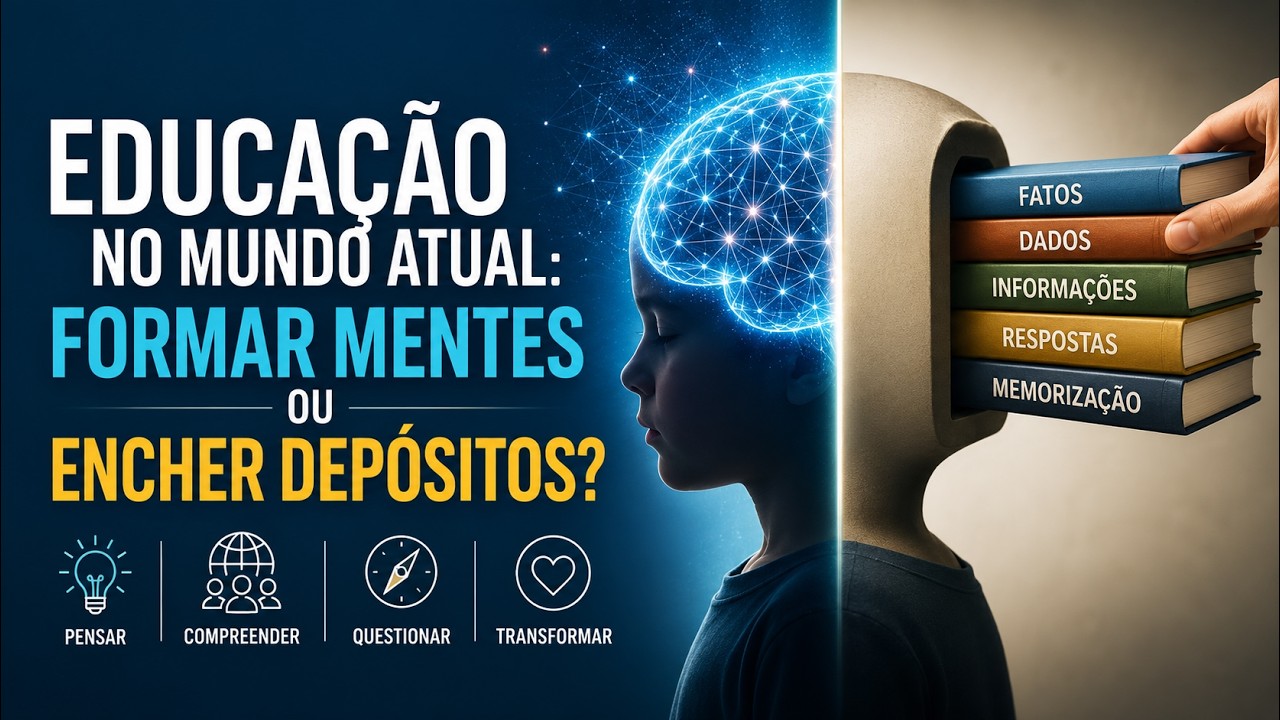 Educação Atual - Formar Mentes ou Encher depósitos? Pontuando #508