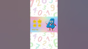 Learn Numbers & Shapes in 60 Seconds! 🎨🔢 #shorts  #learnnumbers  #shapesforkids #kidsmusic #learn