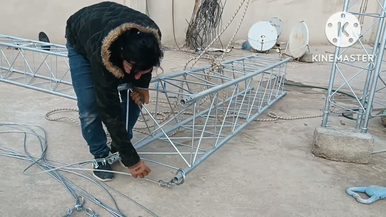 تعليم كامل لي نصب برج نيت