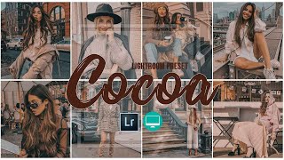 New lightroom tutorial cocoa preset screenshot 2