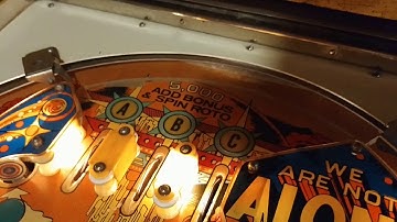 Arduino pinball machine skill shot