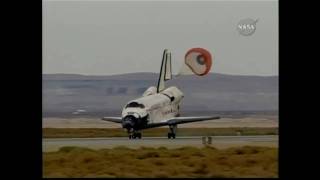 STS-128 Landing Replay - TV-1 - HD