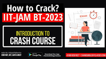 HOW TO CRACK IIT JAM BIOTECHNOLOGY -2023   STRATEGIC TIME TABLE PREPARATION