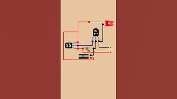 simple flasher circuit #shorts #diy #electronics