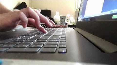 ASMR - Typing on my laptop (1 hour) no talking