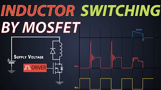 MOSFET switching for an Inductor | Inductive spiking & Use of Freewheeling diode screenshot 4