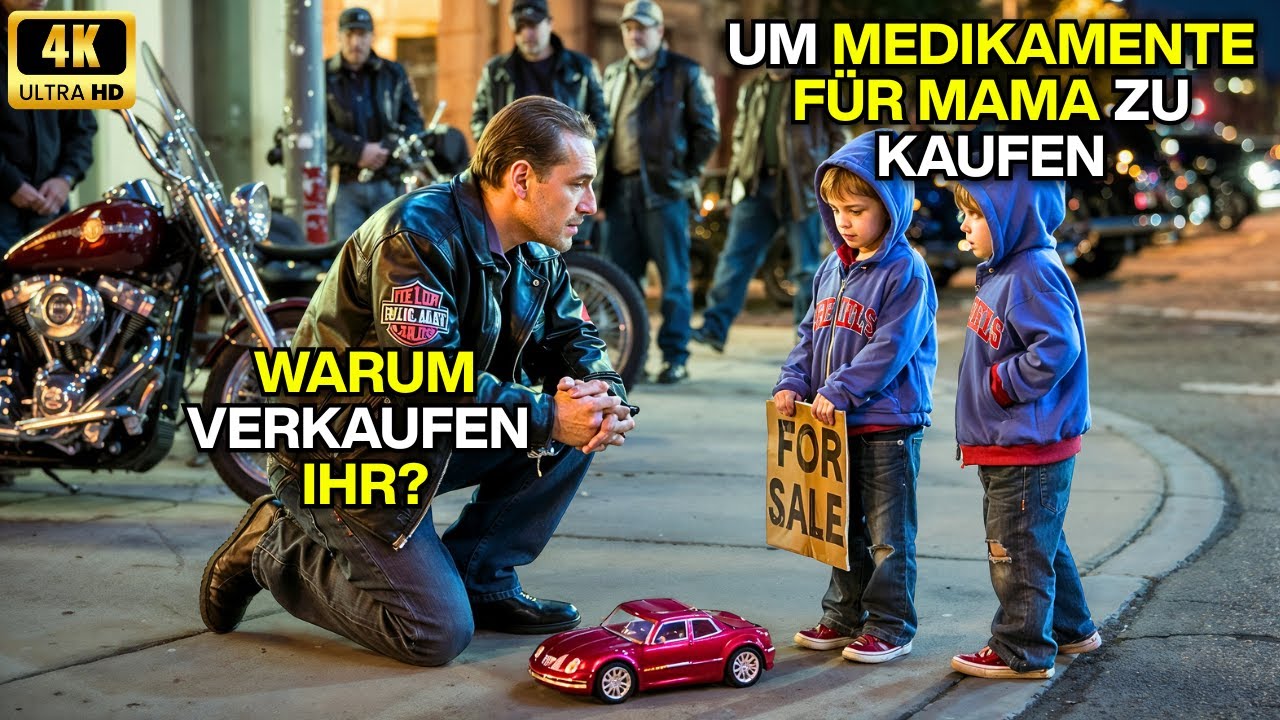 Zwei Zwillinge Verkauften Ihre Spielsachen Für Kranke Mutter… Bis Hells Angels Mit Chrome Einrollten