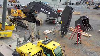 Volvo EC950F Excavator Assembly Timelapse