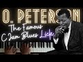 Oscar peterson jazzblues lick and 7 ways to practice it jazz piano lesson 15
