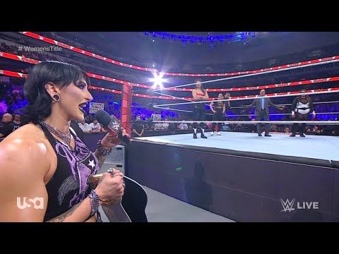 Confusion at some stage in Contract Signing - WWE RAW 10/23/2023