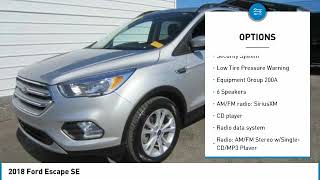 2018 Ford Escape P1263