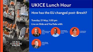 UKICE Lunch Hour: How has the EU changed post-Brexit’?