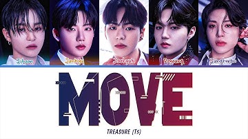 TREASURE T5 (트레저) - MOVE (1 HOUR LOOP) Lyrics | 1시간 가사