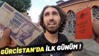 Gürcistan’da ilk günüm! PASAPORTSUZ GİRİŞ ve TİFLİS SOKAKLARI #130