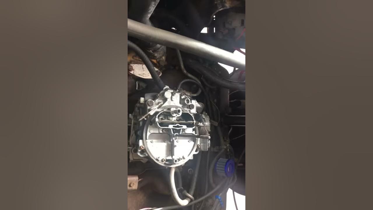 Quadrajet Bogging at full throttle YouTube