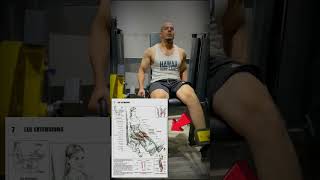 EXERCISES LEG EXTENSIONS ‼ - DO IT  | تمرين امتداد الساق لتطوير العضلات الامامية 2021