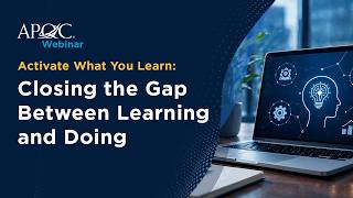 Activate What You Learn: Closing the Gap Between Learning and Doing