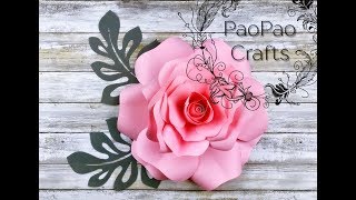 ROSA DE PAPEL | FLORES DE PAPEL | MOLDES GRATIS | HOW TO MAKE PAPER ROSE -  thptnganamst.edu.vn