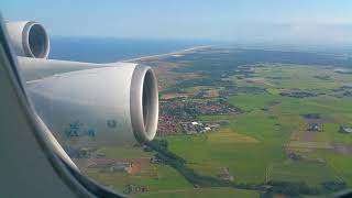 KLM 747 - Soft landing at Schiphol Airport, Amsterdam July 2017 screenshot 3