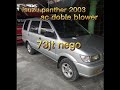 isuzu panther 2003 ac doble blower 73jt nego