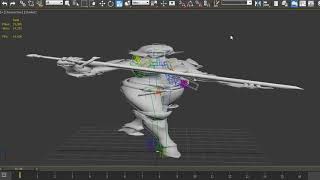 [3DS MAX] 리깅되어 있는 캐릭터의 스케일 조절하기 Character Rescale