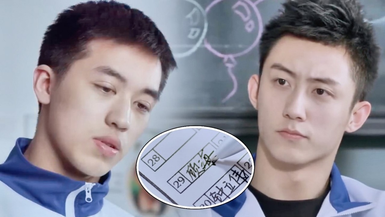 He carefully writes boy's name in his notebook, and fate turns—their lives bound together forever.