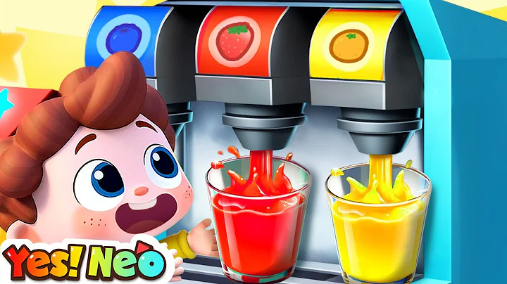Rainbow Juice Song | Good Habits | Learn Colors | Nursery Rhyme & Kids Song | Yes! Neo