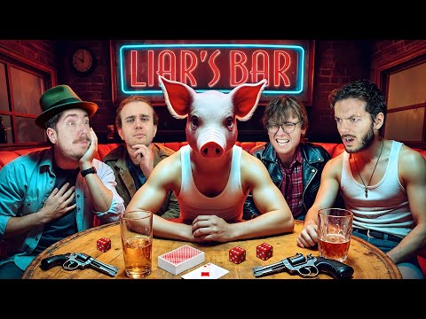 SERATA LIAR'S BAR: quando le carte incontrano il brivido della roulette russa!