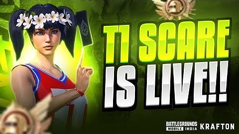 Classic Player 🤡T1SCARE PRIME 2.0 IN IPAD PRO 2024 M4 intense lobbies @T1SCARE  #BGMI #BGMILIVE