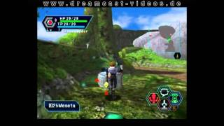 Phantasy Star Online Dreamcast 30 Min. Gameplay