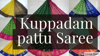 kuppadam pattu sarees||sarees||pattu sarees||kurnool||lastest sarees screenshot 5