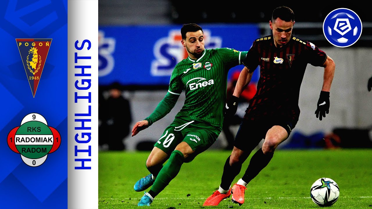Radomianie rozbici w Szczecinie! | Pogoń - Radomiak | SKRÓT | Ekstraklasa 2021/22 | 24. kolejka