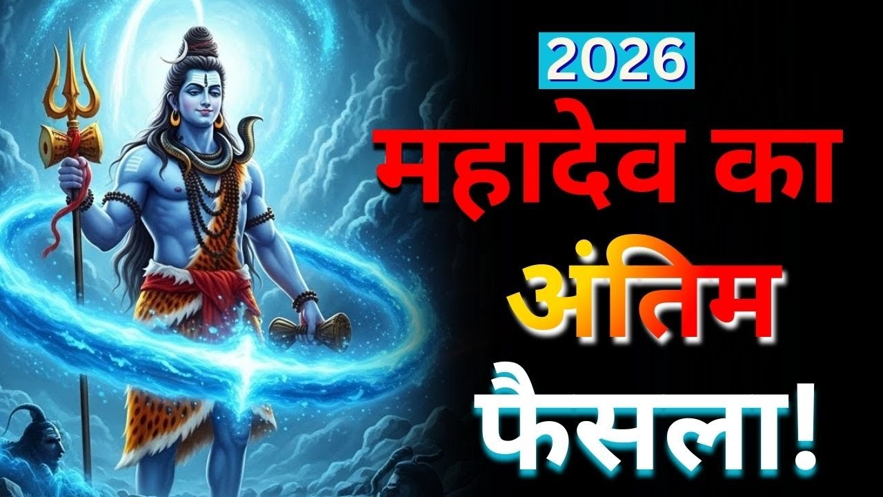 2026 महादेव का अंतिम फैसला: अब दुनिया देखेगी शिव का न्याय | Universe Message Today For You