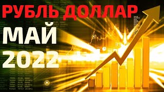 Прогноз доллара на май 2022. Курс доллара. Рубль крепнет, акции растут. Кризиса нет? / обзор рынков