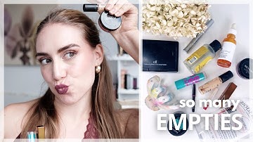 Summer Decluttering & all my Empties!! So much panning progress/Makeup Low Buy & Collection Curation