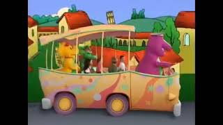 The First Show with Barney (2003) The Adventure Bus Scene