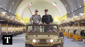 Iran shows off missile city packed with ballistic weapons