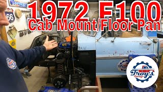 Mutton Buster 1972 Ford F100 Passenger Cab Mount and Floor Pan