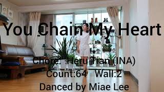 You Chain My Heart Line Dance /Topic & Bebe Rexha /Heru Tain(INA)