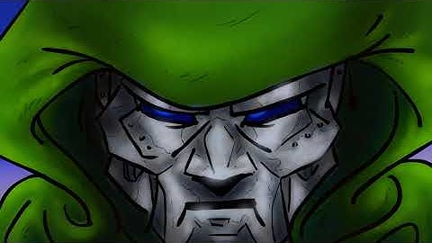 Blender grease pencil 2d animation part 7 / Doc Doom fiasco